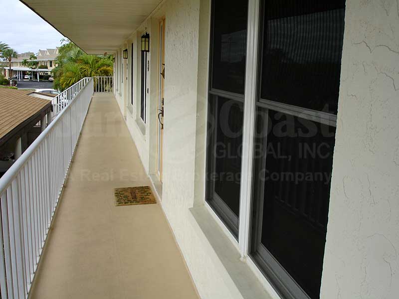 Commodore Outdoor Hallway